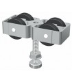 ROLDANA CON TORNILLO REGULADOR PARA 300 KG