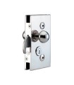 CERRADURA SERIE PL CON LLAVE A AMBOS LADOS Y POMOS FIJOS (2128S)-150X88MM -V10MM