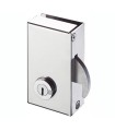 CERRADURA PICO LORO LLAVE EXTERIOR 12MM - 103X58MM