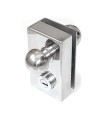 CERRADURA PICO LORO POMOS FIJOS Y LLAVE EXTERIOR 12MM - 103X58MM