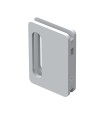 CERRADERO PARA CERRADURA RF.726 - 155X100MM - VIDRIO 8/10MM