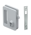 CERRADURA CON LLAVE A AMBOS LADOS - 155X100MM - VIDRIO 8/10MM
