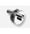 CERRADURA LÁPIZ VIDRIO 6 MM - TALADRO Ø 16 MM