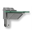 SOPORTA ESTANTE PINZA ALUMINIO