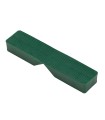 CALZO DE 20MM ANCHO X 12MM ESPESOR / VERDE OSCURO (CAJA DE 375 UNIDADES) / K-212