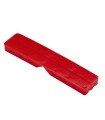 CALZO DE 20MM ANCHO X 8MM ESPESOR / ROJO (CAJA DE 500 UNIDADES) / K-208