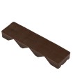 CALZO DE 26MM ANCHO X 10MM ESPESOR / MARRÓN (CAJA DE 400 UNIDADES) / K-2610
