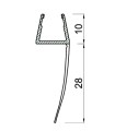 JUNTA 8/10 MM ALETA LATERAL