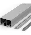 JUEGO DE PERFILES FRONT SIN "U" INFERIOR - LONGITUD: 4000MM
