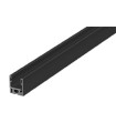 PERFIL PARA TRAMO FIJO FRAME ANODIZADO NEGRO 3,5M.-4393
