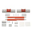 JUEGO DE ACCESORIOS UNIKGLASS / ROLLGLASS + 100 KSC