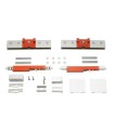 JUEGO DE ACCESORIOS UNIKGLASS / ROLLGLASS + 100 KBS+
