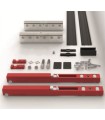 JUEGO ACCESORIOS LITE "T" GLASS +100 KSC