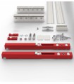 JUEGO ACCESORIOS LITE "T" GLASS +100 KSC