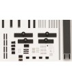 KIT EXTENDO 2 HOJAS TELESCOPICAS-SINCRONIZADAS  CON VIDRIO FIJO