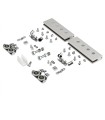 JUEGO DE ACCESORIOS PARA "KT GLASS.80" Y "CLOS GLASS.80" - VIDRIO 8/10MM