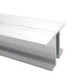 PERFIL DOBLE CLOS GLASS.80 - LONGITUD: 6000MM