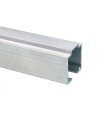 PERFIL ALUMINIO NATURAL NK GLASS 45