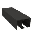 PERFIL PARA PUERTA+VIDRIO FIJO STAR 90KG - LONGITUD:3000MM