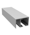 PERFIL PARA PUERTA+VIDRIO FIJO STAR 90KG - LONGITUD:5000MM