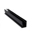 PRF. EMBELLECEDOR STAR XL FIJO PLATA MATE 3M -81/74