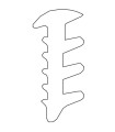 JUNTA TRANSPARENTE PVC 10MM