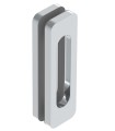 TIRADOR CORR. DOBLE RECTANGULAR  -V8/12MM -