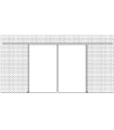 PORT.80 AUTO.2H.PARED L-5196MM