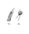 KIT 2 PULS.INAL. PARA 1 PUERTA