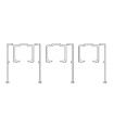 CONJUNTO PERFILES 3 RIELES MULTILINE 150  6M