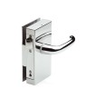 CERRADURA RESBALÓN CON MANILLA MÓVIL INTERIOR