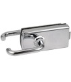 CERRADURA 10MM DOBLE MANILLA PARA MARCOS CON GALCE (RESBALÓN DESPLAZADO)