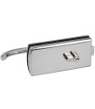 CERRADURA LAGUNE CENTRAL 8/10MM CON BOMBILLO, MODELO CON MANILLA INTERIOR