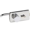 CERRADURA LAGUNE CON BOMBILLO 8/10MM MANILLA MÓVIL INTERIOR / POMO FIJO EXTERIOR