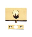 CERRADURA DE VITRINA RESBALÓN 6/8 MM (1450.0) - 80X47MM