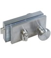 CERRADURA GALCE 10MM RESBALÓN - CILINDRO CON POMOS MÓVILES - 81X160MM