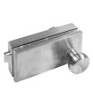 CERRADURA 10MM RESBALÓN CON POMOS MÓVILES - 81X160MM