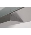 TAPA INF. LED IZQ. ATORNILLAR LUMIA PLATA MATE