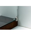 BISAGRA UV 35LG EGG MADERA/VIDRIO INOX SATINADO