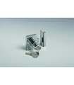 CERRADURA UV LATERAL VIDRIO/VIDRIO I.MATE LL.IGUALES