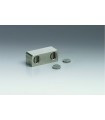 IMAN UV CUADRADO DOBLE INOX MATE