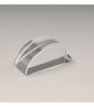 SUJECION ESTANTE EN VIDRIO RAD.30  15X H 12MM