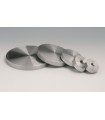 DISCO ACERO ENCOLADO UV Ø 100 X H-10MM X M10