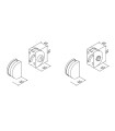 CERRADURA/CERRADERO LLAVE EXT./CONDENA INT. SIN MUESCA 10/12MM IM