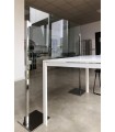 SOPORTE MAMPARA DIVISORIA 2 PINZAS
