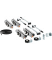 JUEGO DE ACCESORIOS PARA 2 PUERTAS 10/12MM SV-T-PRO X110 - DOBLE FRENO RETENEDOR