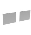 JUEGO DE TAPETAS PARA PERFILES A TECHO PUERTA + FIJO PARA FRAME GLASS