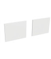 JUEGO DE TAPETAS PARA PERFILES A TECHO PUERTA + FIJO PARA FRAME GLASS