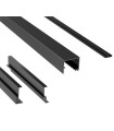 JUEGO DE PERFILES SV-X70/X110 A TECHO PUERTA + V. FIJO (PARA FRAME) - L-4000MM