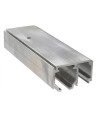 PERFIL PARA PUERTA+VIDRIO FIJO EXCELLENCE 90KG - LONGITUD:2000MM